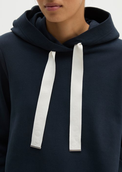Relaxed-fit hoodie — Martime Blue