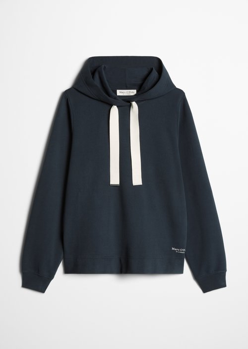 Relaxed-fit hoodie — Martime Blue