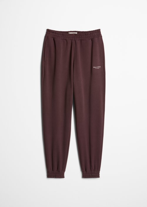 Regular-Fit Sweatpants — Black Cherry