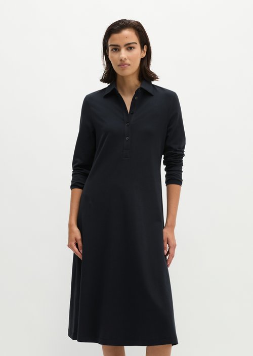 Flared shirt dress — Martime Blue