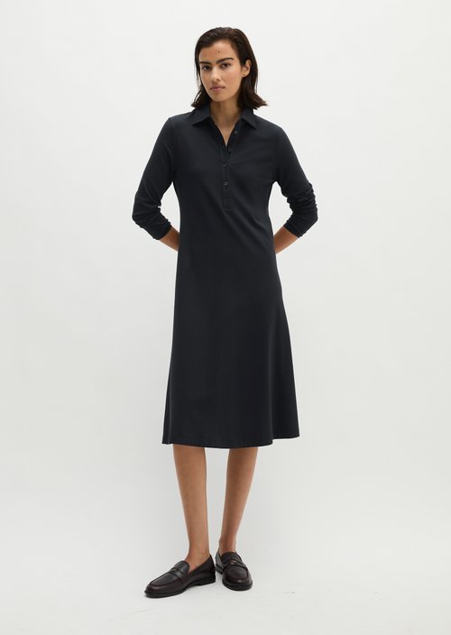 Flared shirt dress — Martime Blue