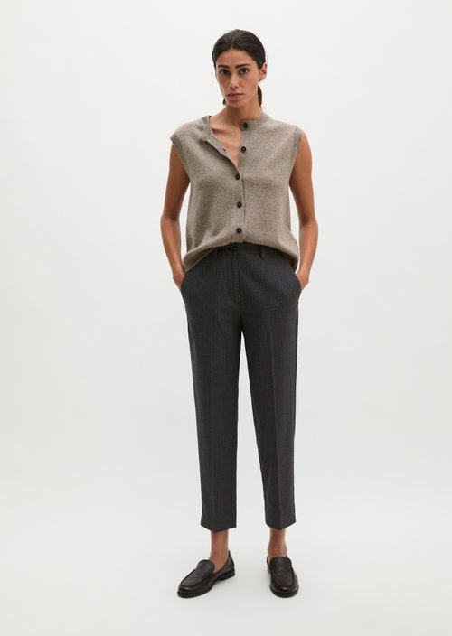 Pants model Malin slim — Dark Grey