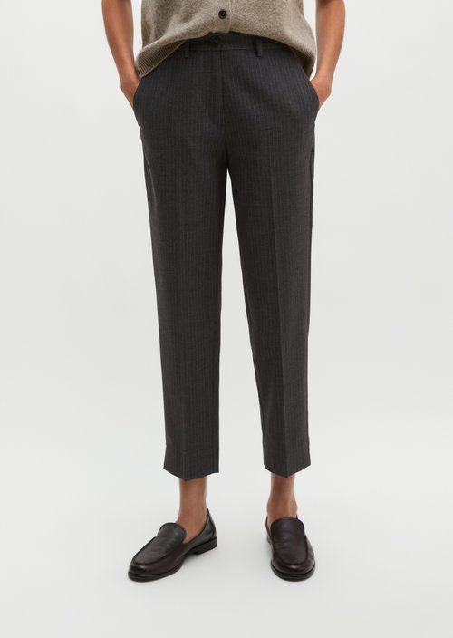 Pants model Malin slim — Dark Grey