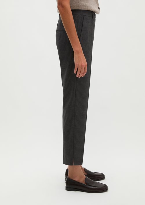 Pants model Malin slim — Dark Grey