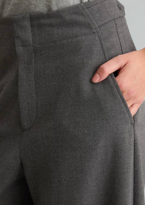 Hose regular Anchor Grey Melangé in Detailansicht