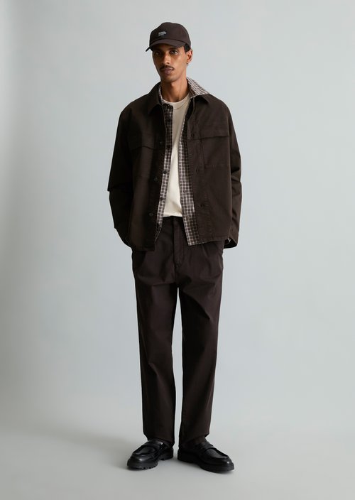Overshirt — Chocolate Brown