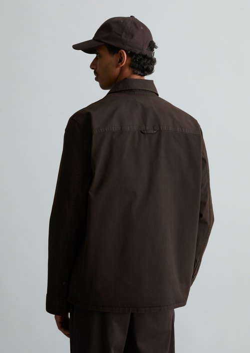 Overshirt — Chocolate Brown