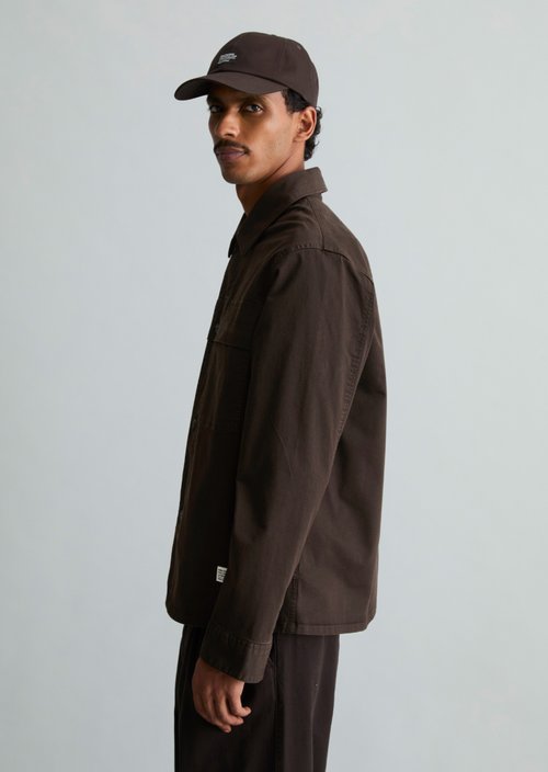 Overshirt — Chocolate Brown