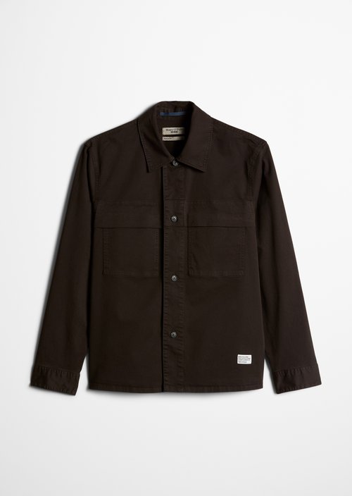 Overshirt — Chocolate Brown