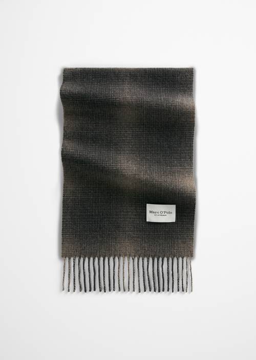 écharpe Dark Brown en vue de face
