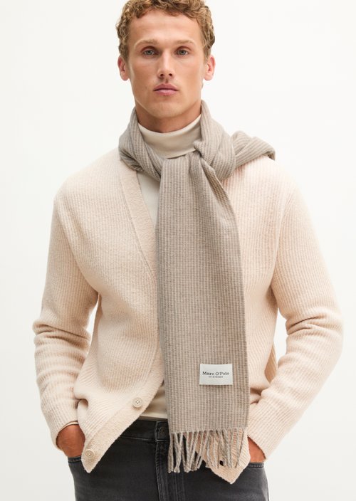 Web-Schal — Linen Beige