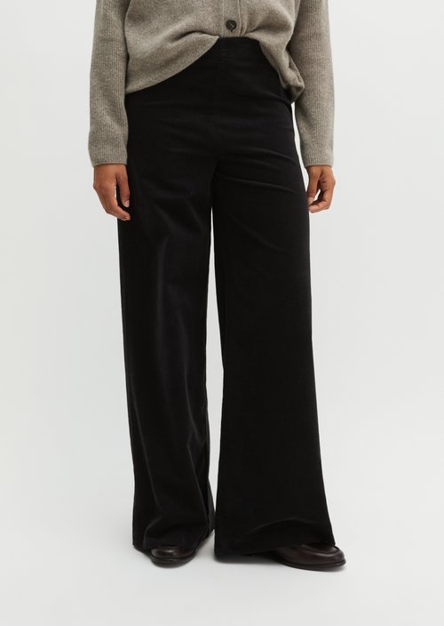 Margo Wide-Leg Pants — Black