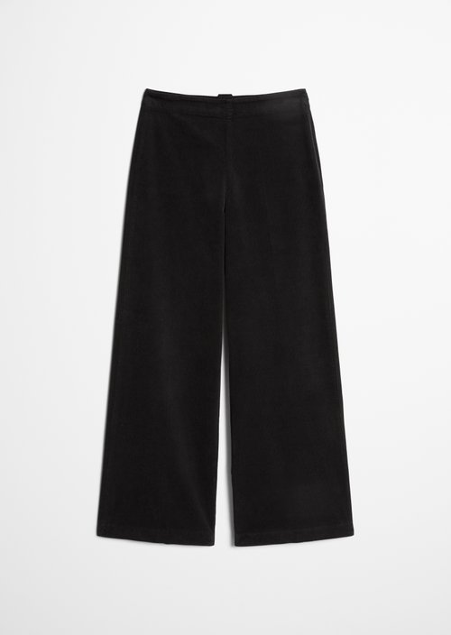 Margo Wide-Leg Pants — Black