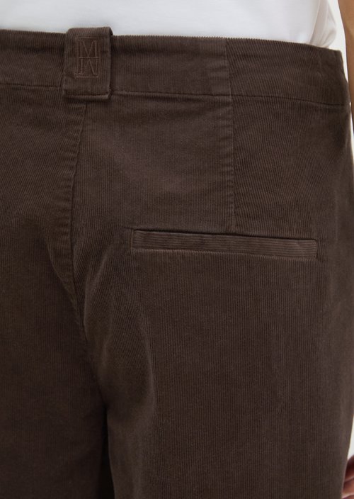Margo Wide-Leg Pants — Brown