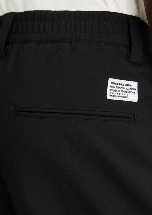 Lars Regular-Fit Pants — Black