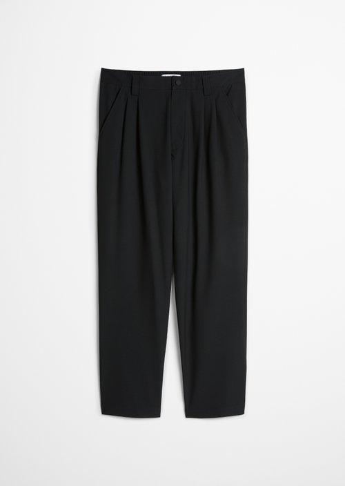 Lars Regular-Fit Pants — Black