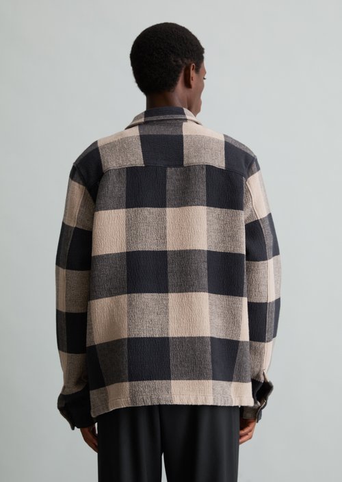 Regular-Fit Overshirt — Medium Brown