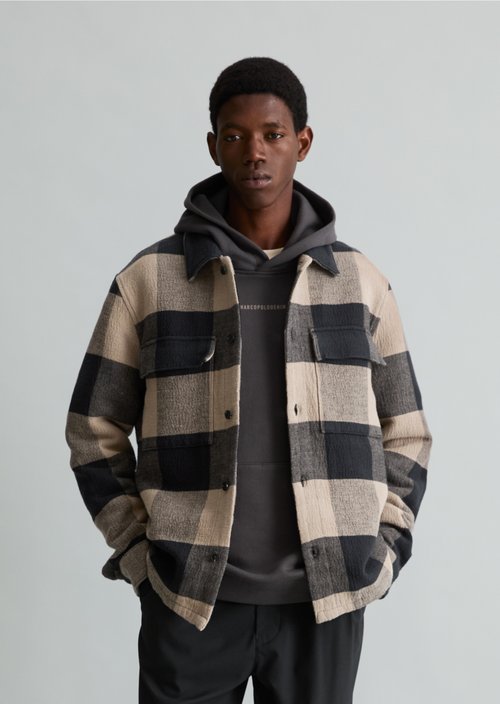 Regular-Fit Overshirt — Medium Brown