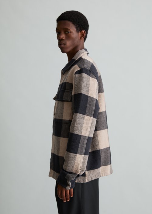 Regular-Fit Overshirt — Medium Brown