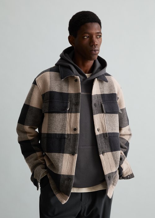Regular-Fit Overshirt — Medium Brown