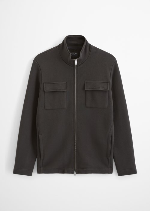 Regular-Fit Sweatshirt Jacket — Wooden Earth