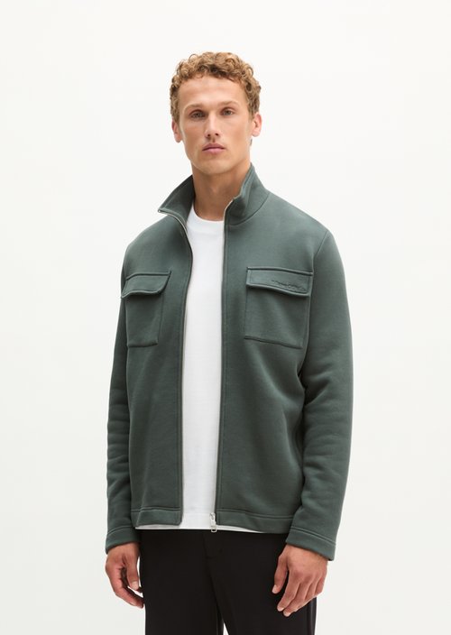 Regular-Fit Sweatshirt Jacket — Skipping Stone