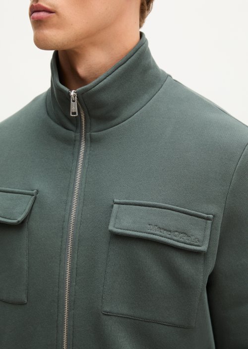 Regular-Fit Sweatshirt Jacket — Skipping Stone