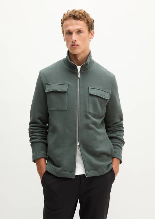 Sweatjacke regular Skipping Stone in Frontalansicht