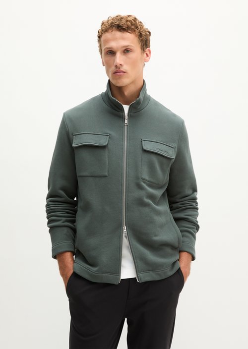 Regular-Fit Sweatshirt Jacket — Skipping Stone