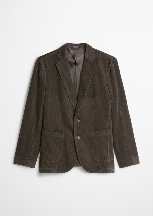 Regular-Fit Corduroy Blazer — Wooden Earth