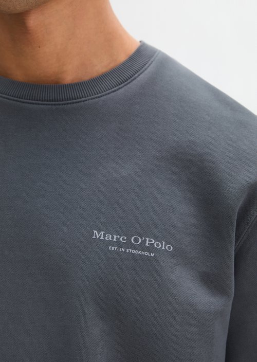 Sweatshirt regular garment-dyed — Grey Morn
