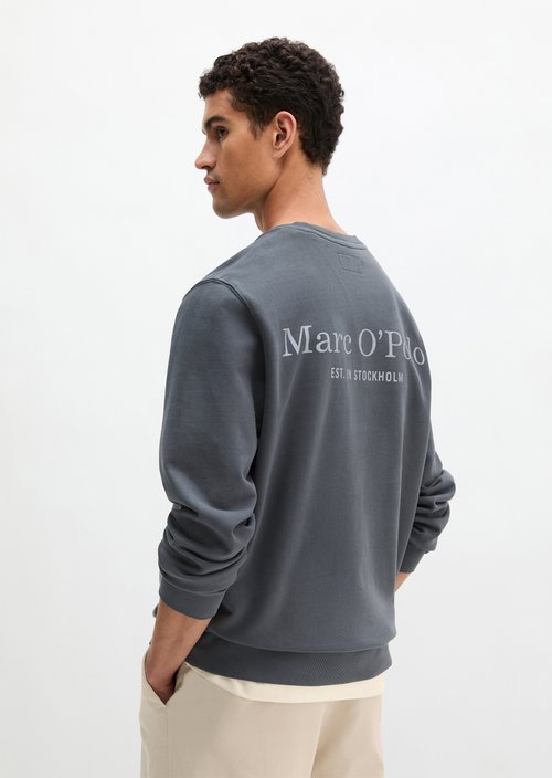 Sweatshirt regular garment-dyed — Grey Morn