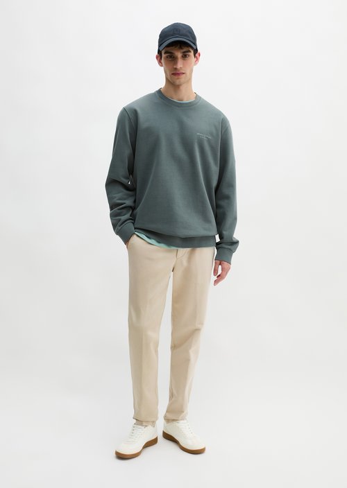 Sweatshirt regular garment-dyed — Skipping Stone