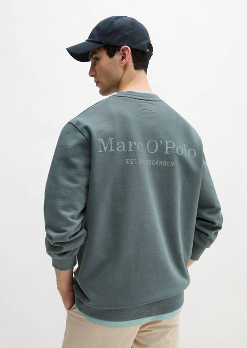 Sweater regular kledingstuk-geverfd Skipping Stone in vooraanzicht