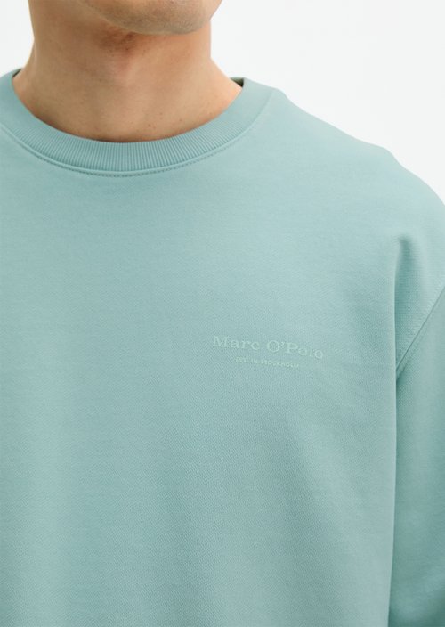 Sweatshirt regular garment-dyed — Midnight Moss
