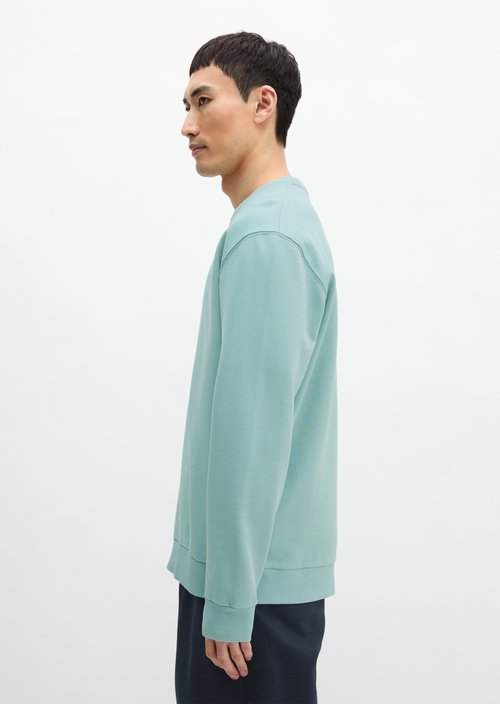 Sweatshirt regular garment-dyed — Midnight Moss