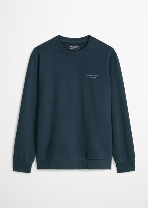 Sweatshirt regular garment-dyed — Dark Navy