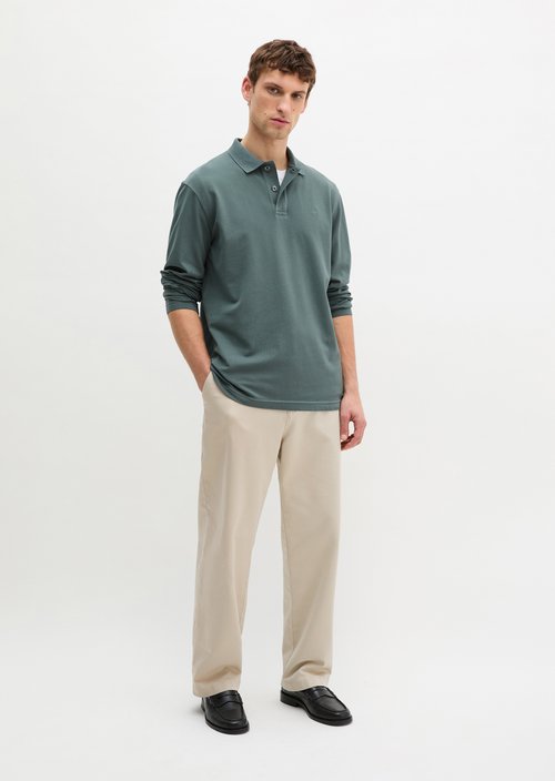 Piqué regular polo shirt — Skipping Stone