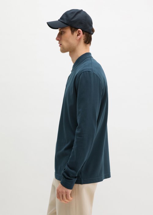 Piqué regular polo shirt — Dark Navy