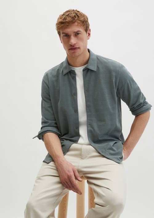 DfC shirt regular Skipping Stone in vooraanzicht