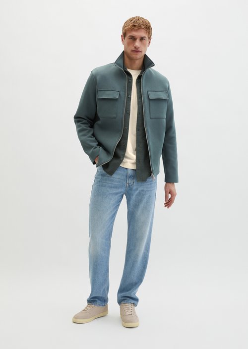 Zipper sweat jacket — Skipping Stone