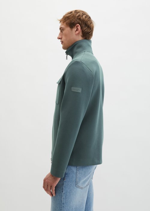 Zipper sweat jacket — Skipping Stone