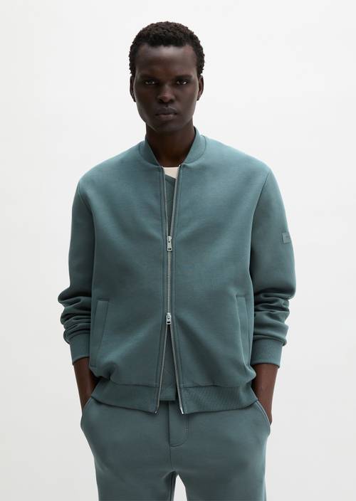 Sweatjacke regular Skipping Stone in Frontalansicht