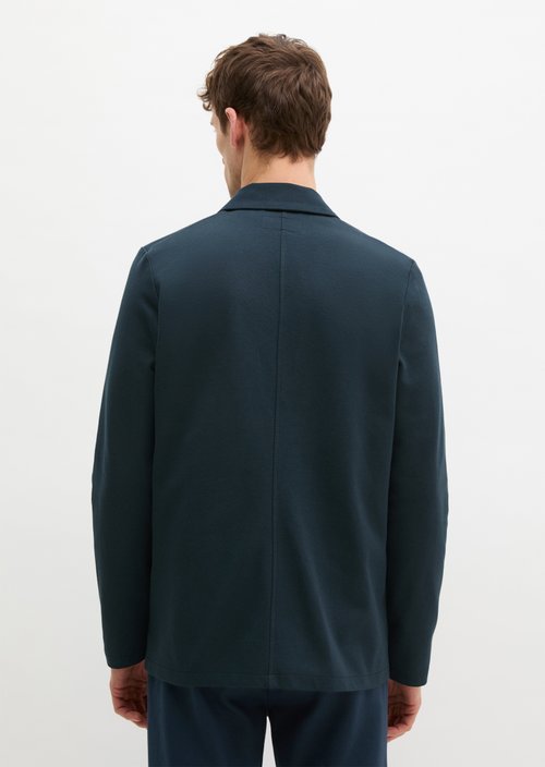 Sweatblazer regular — Dark Navy (alternate view)