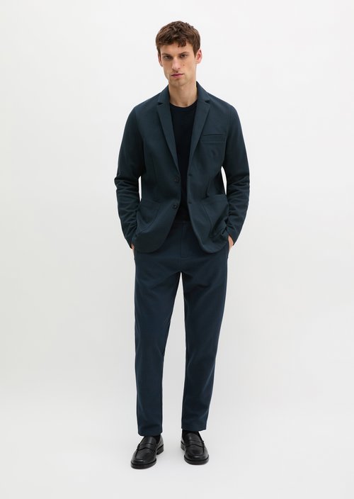 Sweatblazer regular — Dark Navy