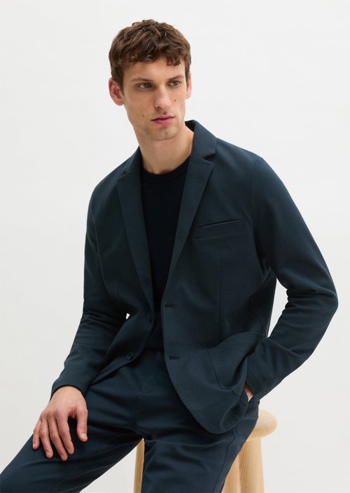 Sweatblazer regular — Dark Navy