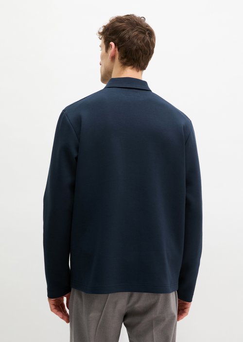 Sweat jacket regular — Dark Navy