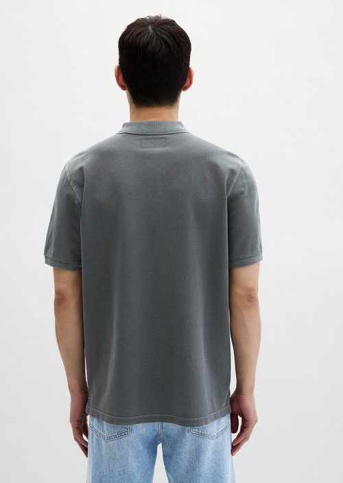 Piqué regular polo shirt — Grey Morn