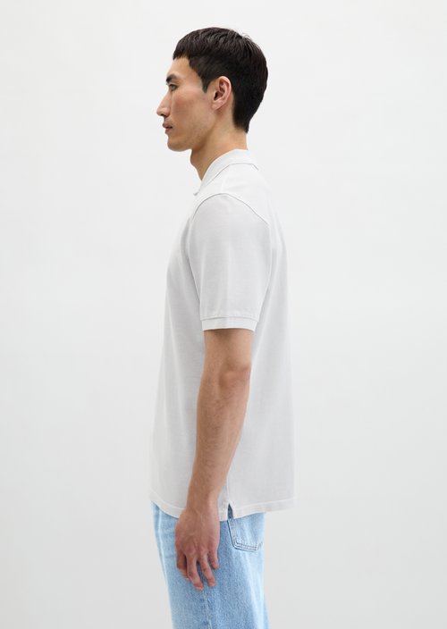 Piqué regular polo shirt — Concrete Clay