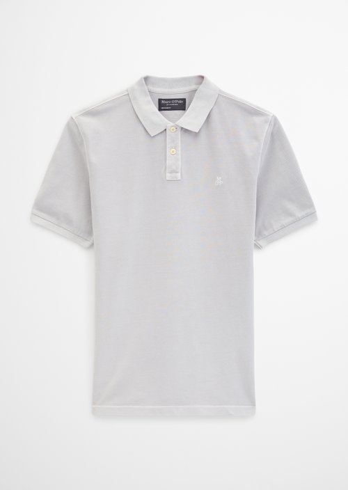 Piqué regular polo shirt — Concrete Clay